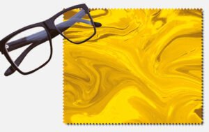 Lens Cleaning Cloths - Glorious Gold Marble Collection Design 11